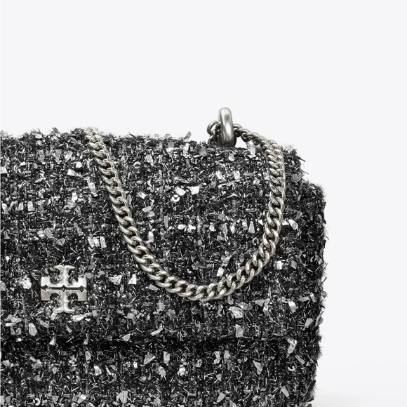 Tory Burch MINI KIRA TWEED FLAP BAG - Picture 6 of 7